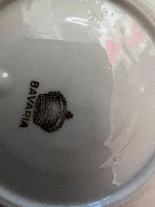Koffieservies (27) - Porselein, Verzilverd, Antiek en Kunst, Antiek | Meubels | Tafels