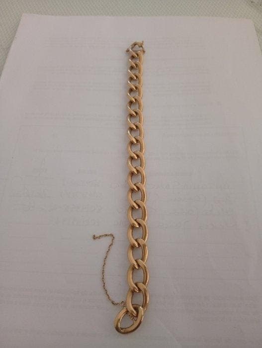 Armband - 18 karaat Geel goud, Handtassen en Accessoires, Armbanden