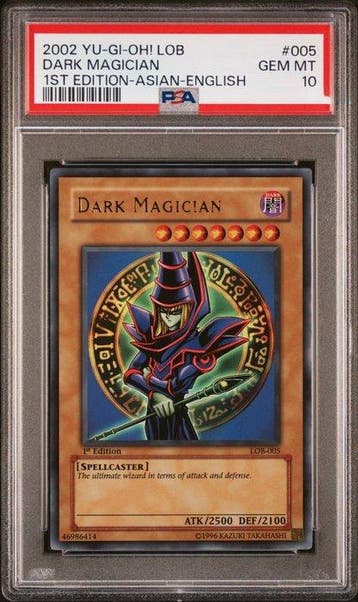 Konami - 1 Graded card - Yu-Gi-Oh! - Dark Magician 96658158, Nieuw
