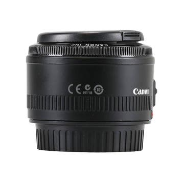 Canon EF 50mm f/1.8 II met garantie, Ophalen of Verzenden, Gebruikt