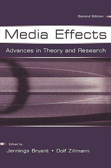 Media Effects 9780805838640 Jennings Bryant, Verzenden, Gelezen, Jennings Bryant