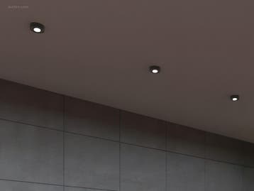 (100x) GU10 Inbouw armatuur zwart   kantelbaar..., Nieuw