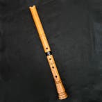 Vintage - Wooden Shakuhachi Flute, Kinpucho  Brand,, Muziek en Instrumenten, Blaasinstrumenten | Blokfluiten, Nieuw