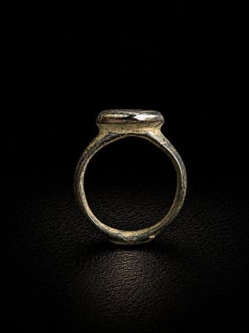 Islamitisch Brons Ring - 10e tot 13e eeuw na Christus