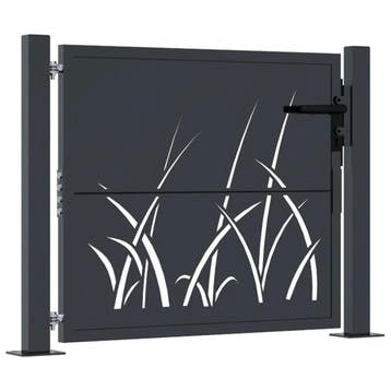 Stalen Poort 105x105cm | Retour Deal | Nu bijna de helft..., Tuin en Terras, Verzenden, 100 tot 150 cm, Zo goed als nieuw, Looppoort