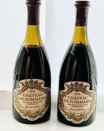 1974 Château de Pommard - Pommard - 2 Flessen (0.75 liter)