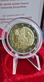 Slovaquie. 2 Euro 2017 Universitas Istropolitana Proof, Timbres & Monnaies
