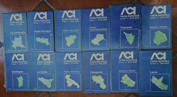 Themacollectie - Vintage uitklapbare kaartmappen die als