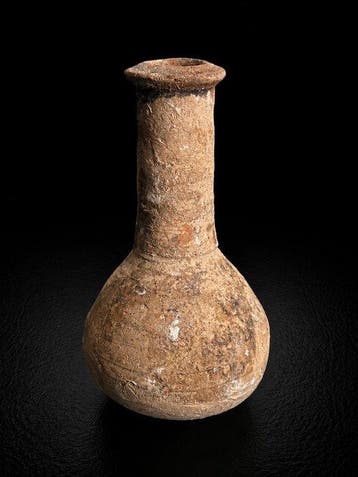 Oud-Romeins, Keizerrijk Terracotta Bak - 13 cm