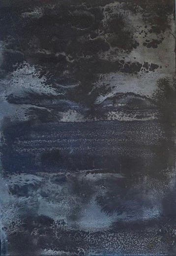 Anton Kaestner - #373 - XL -  Hommage à Pierre Soulages -