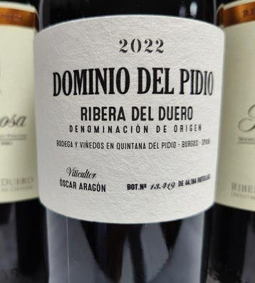 2022 Dominio del Pidio & 2021 Hnos. Pérez Pascuas, Viña, Nieuw