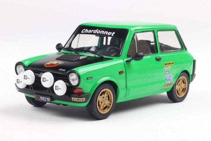 Solido 1:18 - Modelauto - Autobianchi A112 Abarth, Hobby en Vrije tijd, Modelauto's | 1:5 tot 1:12