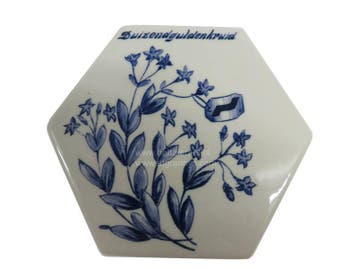 Dekseldoosje van RABObank - Delfts Blauw - Regina, Verzenden, Gebruikt