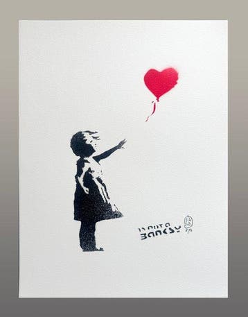SiG Martin Sigwald The MagicArtist - Is not a Banksy /25