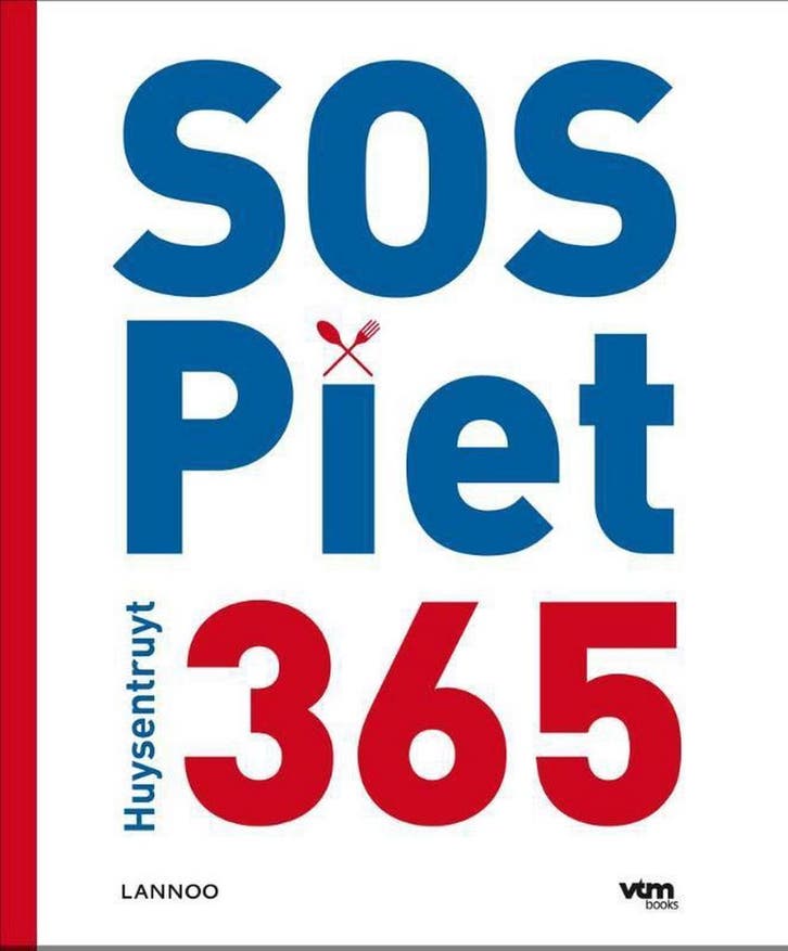 SOS Piet 365 9789401402231 Piet Huysentruyt, Boeken, Kookboeken, Zo goed als nieuw, Verzenden