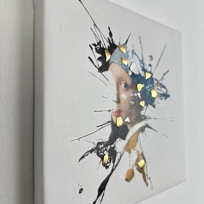 Santicri - Revelation from Chaos, La Ragazza col turbante, Antiek en Kunst, Kunst | Schilderijen | Modern