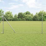 vidaXL Euro Hek 1,2 x 25 m PVC-gelaagd ijzer, Verzenden, Nieuw