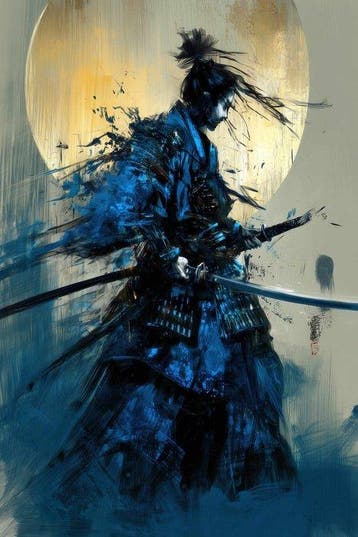 BJarco (1988) - Moonlit Azure Ronin· XXL