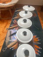 Le Creuset - Steelpan (5) - geëmailleerde giet, Emaille, Antiek en Kunst