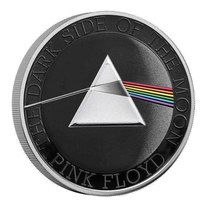 Royaume-Uni. 5 Pounds 2026, Pink Floyd The Dark Side of the, Postzegels en Munten, Munten | Europa | Niet-Euromunten