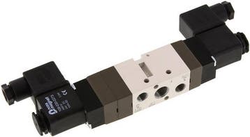 5/3 G1/4 '' (G1/8 '') Middenuitlaat Magneetventiel 24V AC, Verzenden