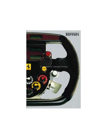 1997 FERRARI 1947 - 1997 50 YEARS BROCHURE PROSPEKT 1185/97, Ophalen of Verzenden