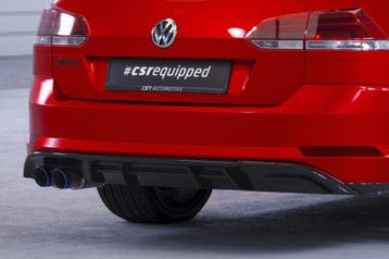 Diffuser | Achterspoiler voor VW Golf 7 Variant GTD HA293-K, Verzenden, Nieuw