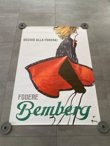 René Gruau - OCCHIO ALLA FODERA (FODERE BEMBERG) - Jaren