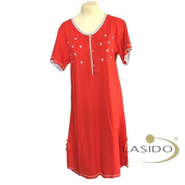 Nachthemd dames met bloemetjes - diverse kleuren GROOTHANDEL, Kleding | Dames, Ondergoed en Lingerie, Verzenden