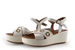 Manfield Sleehakken in maat 38 Wit, Kleding | Dames, Verzenden, Wit, Zo goed als nieuw, Schoenen met hoge hakken