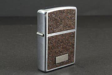 Zippo - Decorative Scroll Pattern Windproof Lighter with