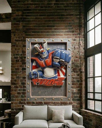 Jacob Hitt - does Mazinger Z w/COA XXL