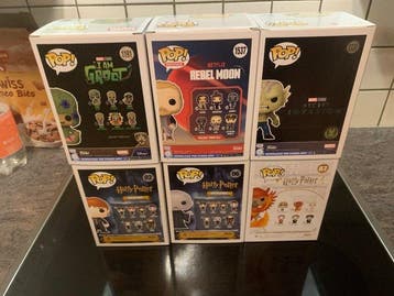 Funko - Funko Pop Gravik; Kai; Fancy Groot; Fawkes; Lord
