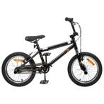vidaXL BMX Fiets 18 Inch voor 7-10 jaar oud Zwart, Fietsen en Brommers, Verzenden, Nieuw
