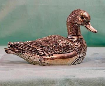 Giorgio Marcello - Beeldje - LARGE Highly Detailed Duck -