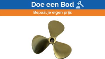 Bieden: Michigan Propellers 3-Blade Brass Propeller GL352 1, Ophalen of Verzenden, Nieuw