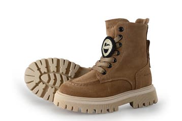 Nubikk Veterboots Meisjes in maat 25 Beige, Kinderen en Baby's, Verzenden, Jongen of Meisje, Nubikk, Schoenen