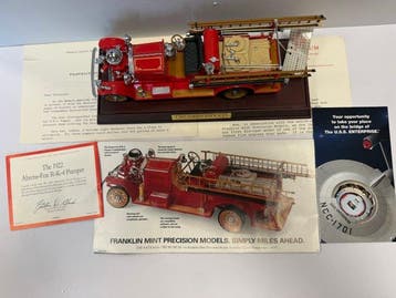 Franklin Mint 1:24 - Voiture miniature - Ahrens-Fox R-K-4