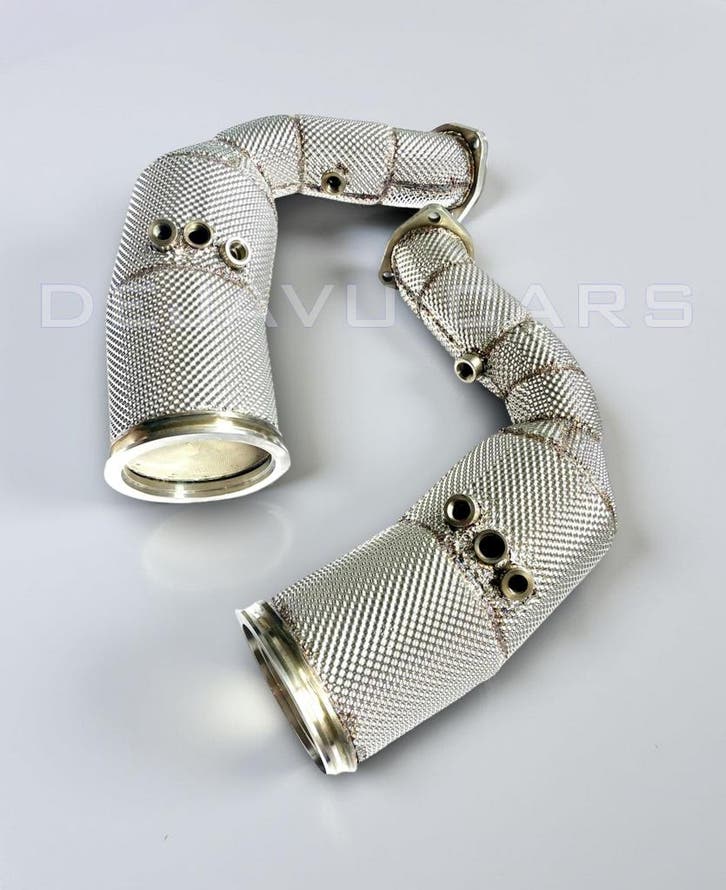 Downpipe 200cells Sportkatalysator voor Audi RSQ8 V8 BiTurbo, Auto diversen, Tuning en Styling, Ophalen of Verzenden