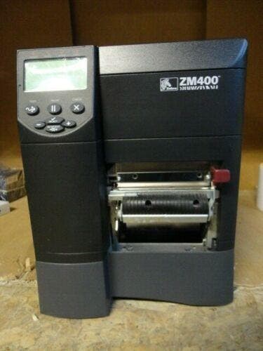 Zebra ZM400 * Thermisch Transfer Label Printer Peel 203DPI -, Computers en Software, Printerbenodigdheden, Gebruikt, Ophalen of Verzenden