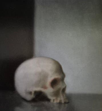 Gerhard Richter (1932) - Schädel- signiert