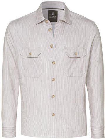 Desoto Overshirt Cord Optics Sand maat Maat 52/54 (L) Heren, Verzenden