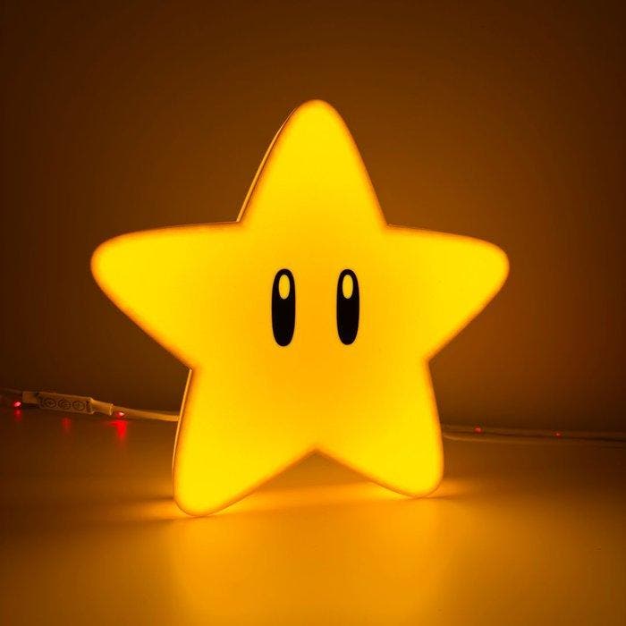 Star Super Mario - Lichtbord - ABS, Games en Spelcomputers, Spelcomputers | Overige Accessoires