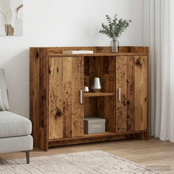 vidaXL Dressoir 98,5 x 33 x 80 cm PB, Huis en Inrichting, Kasten | Dressoirs, Verzenden, Nieuw