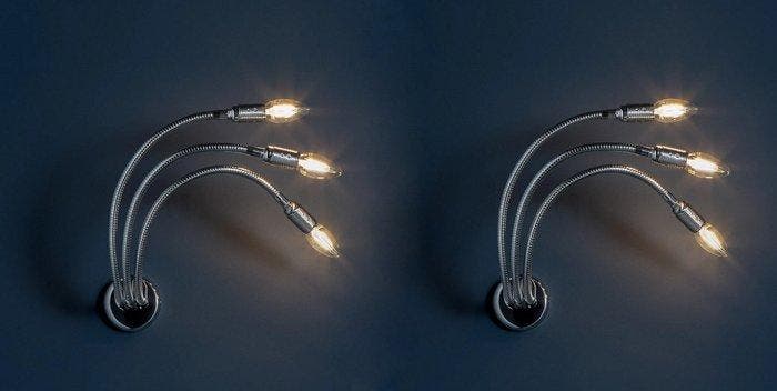 Catellani & Smith - Turciù 3 - Lampe - nickel, Antiquités & Art, Antiquités | Éclairage