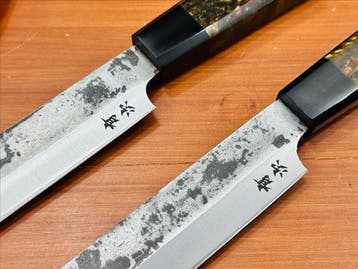 Keukenmes - Burja - Handgemaakt Japans staal Japans-stijl