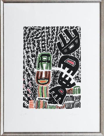 Giuseppe Capogrossi (1900-1972) - Opale N°9, Antiquités & Art