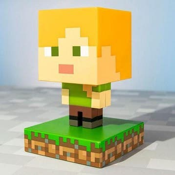 Minecraft 3D Icon Light Alex 10 cm, Verzamelen, Ophalen of Verzenden, Nieuw