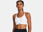 Under Armour Infinity Mid 2.0 Bra-Wht - Maat M D-DD, Wit, Nieuw, Ophalen of Verzenden, Maat 36 (S)