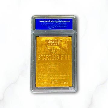 1996 Fleer 1996 Skybox NBA Hoops 23KT Gold - Starting 5 -, Nieuw